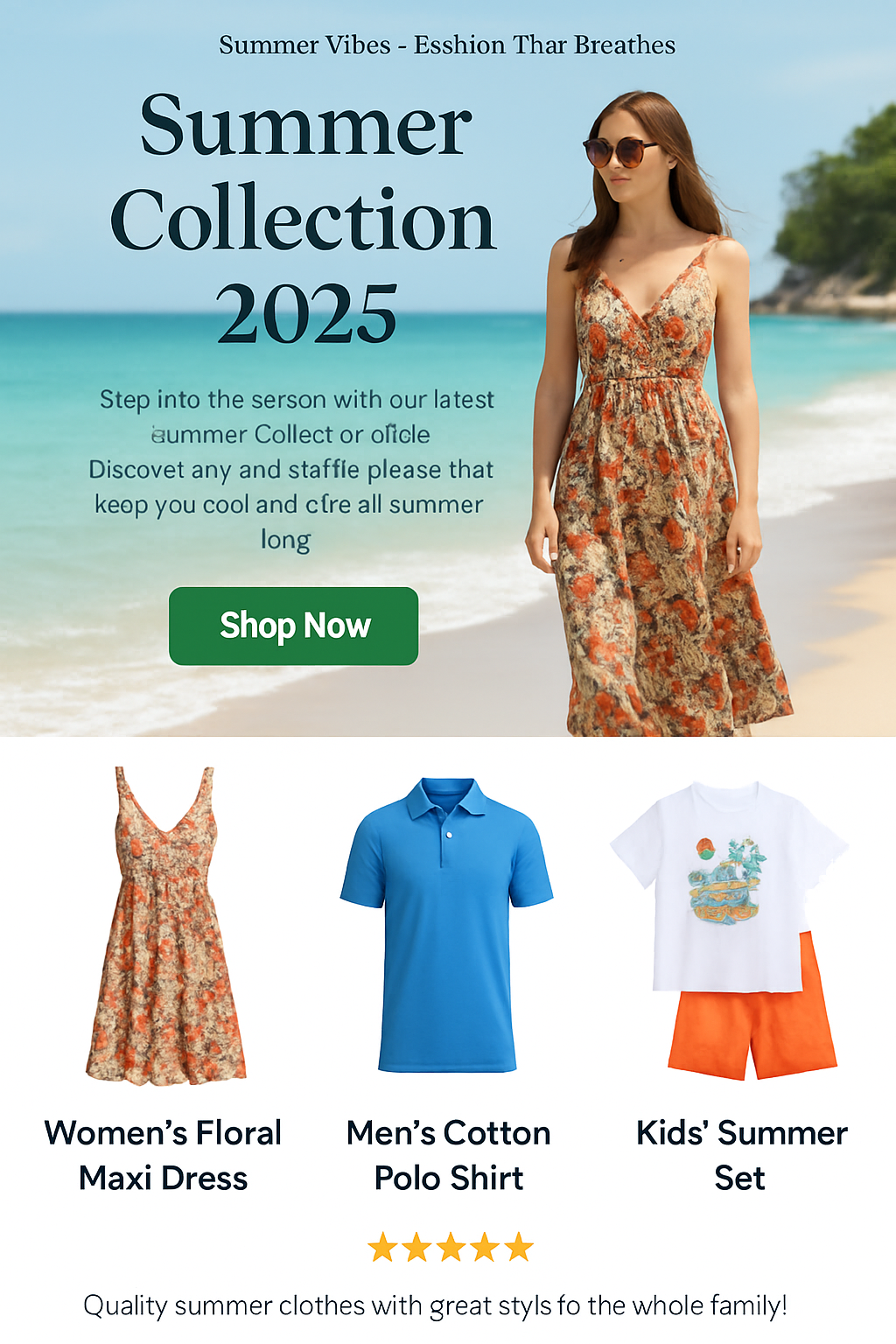 Discover the Hottest Summer Collection of the Year – Stylish, Breezy & Affordable!